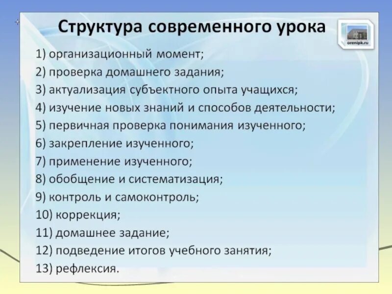 Требования к структуре урока. Структура современного урока. Структура урока. Строение современного урока. Струкрура ырнака.