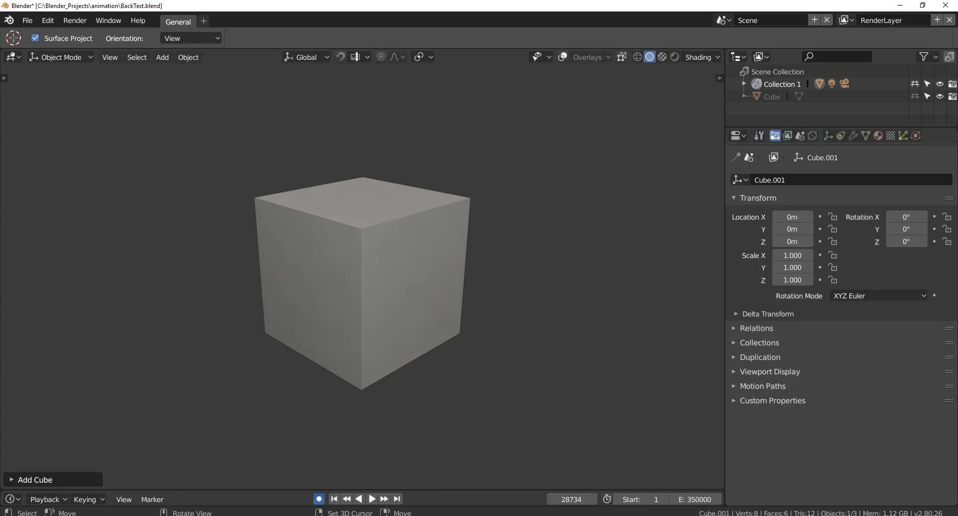 Blender generator. Blender generator