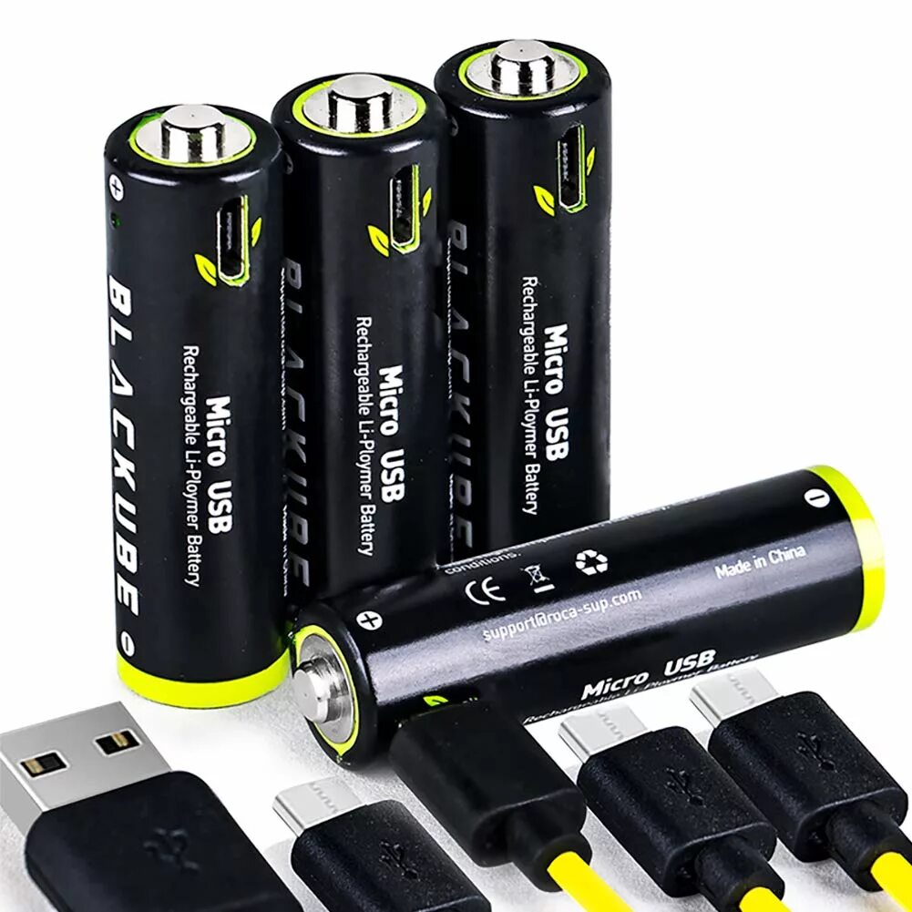 Аккумулятор AA 1.5V li-ion. Юсб батарейки. Батарейки ZMI Rechargeable Batteries 2900mwh AA ldc01 (Blue). USB Rechargeable Battery.