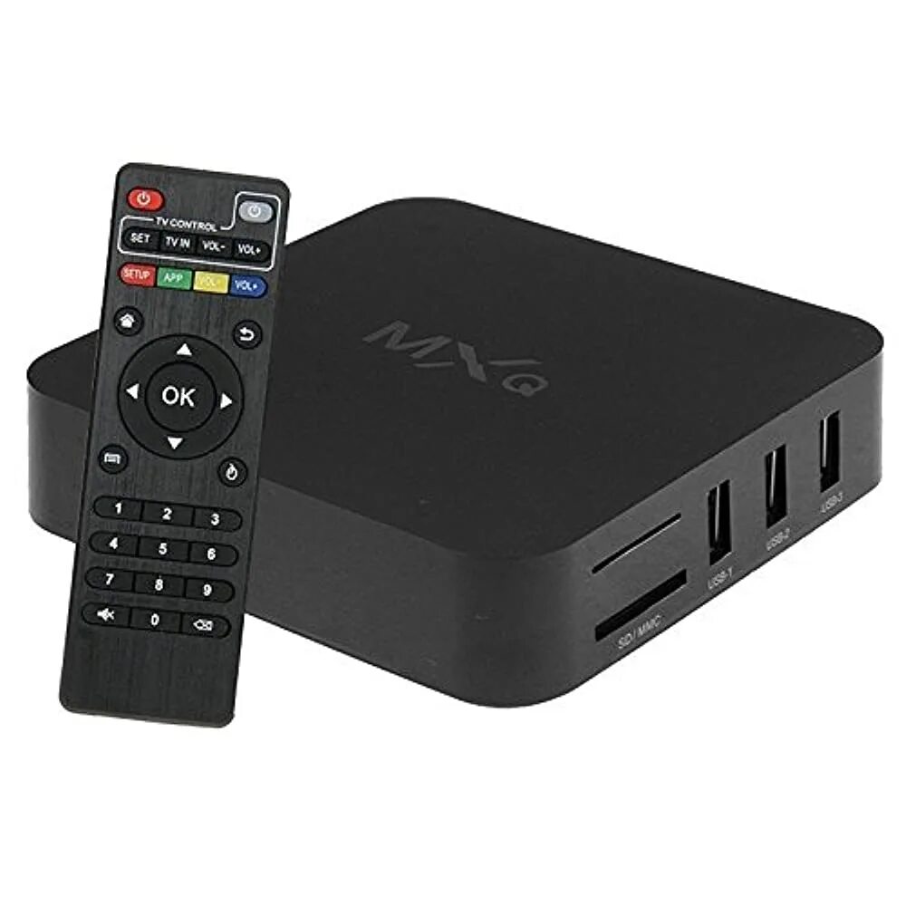 Приставка смарт ТВ MXQ Ott TV Box.