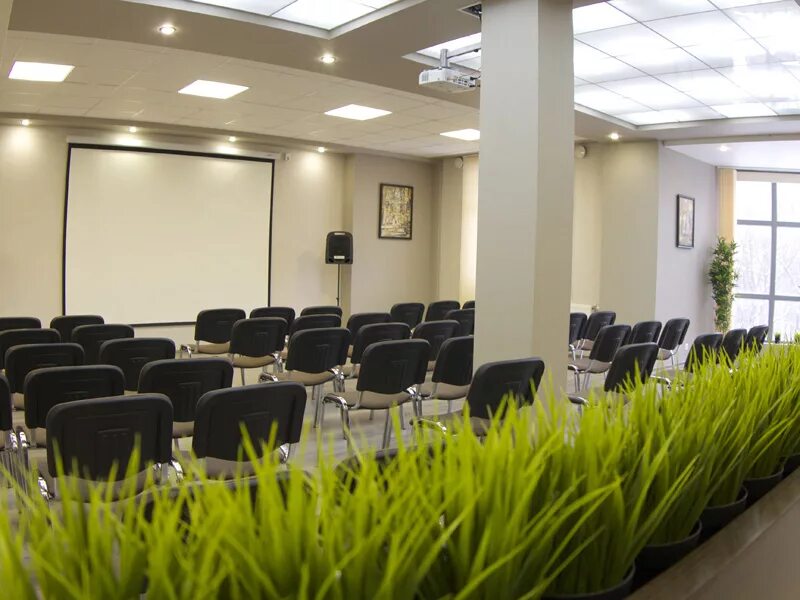 офисный стиль интерьера. офис компании. озеленение конференц зала. 8. офис долгопрудный.