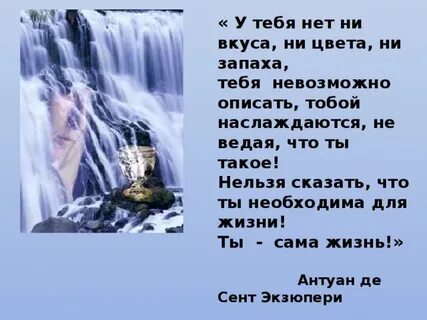 Ты что вода