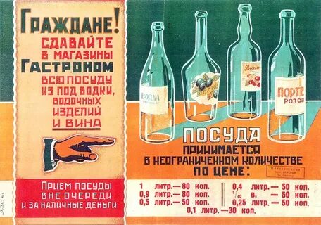 За сколько можно сдать бутылки