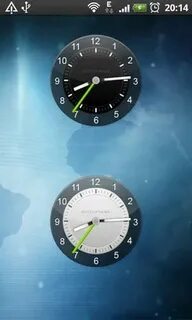 Бесплатный виджет для андроид часы