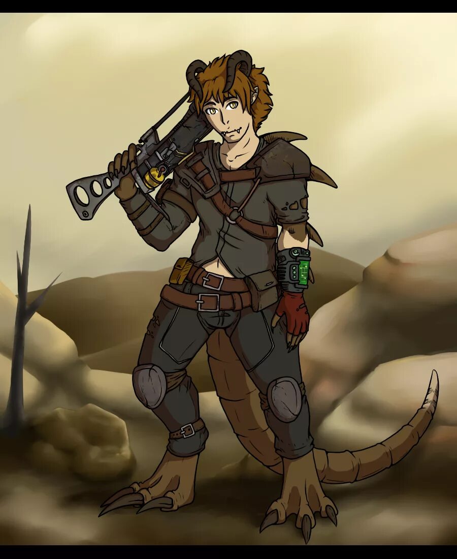 Fallout deathclaw. Anthro Deathclaw.