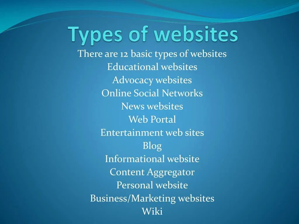 Web type. Types of websites. Types of web sites. Type site. Datatype.