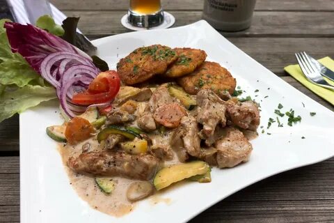 Телятина с картошкой