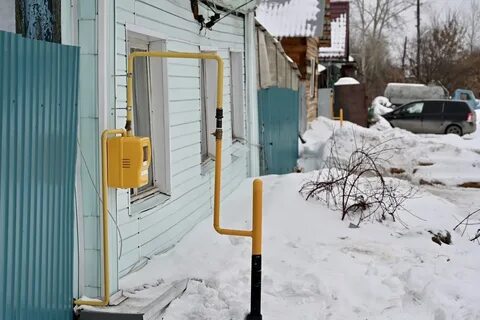 Газовый ввод в дом