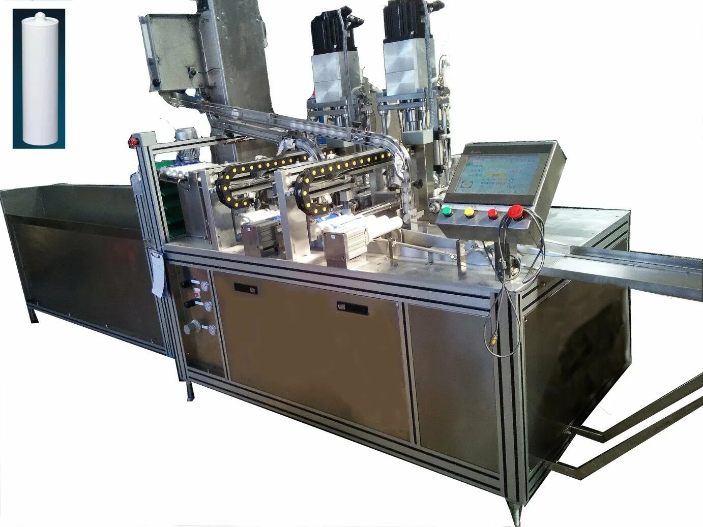 Filling material. Compact-800l машина наполнительная. Automatic Base material filling Machine yc15011. Оборудование для силиконовый герметик. Оборудование для фасовки герметика.