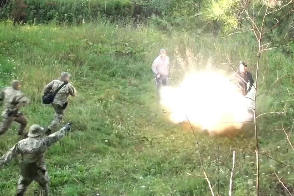 Видео террористов крокуса от первого лица