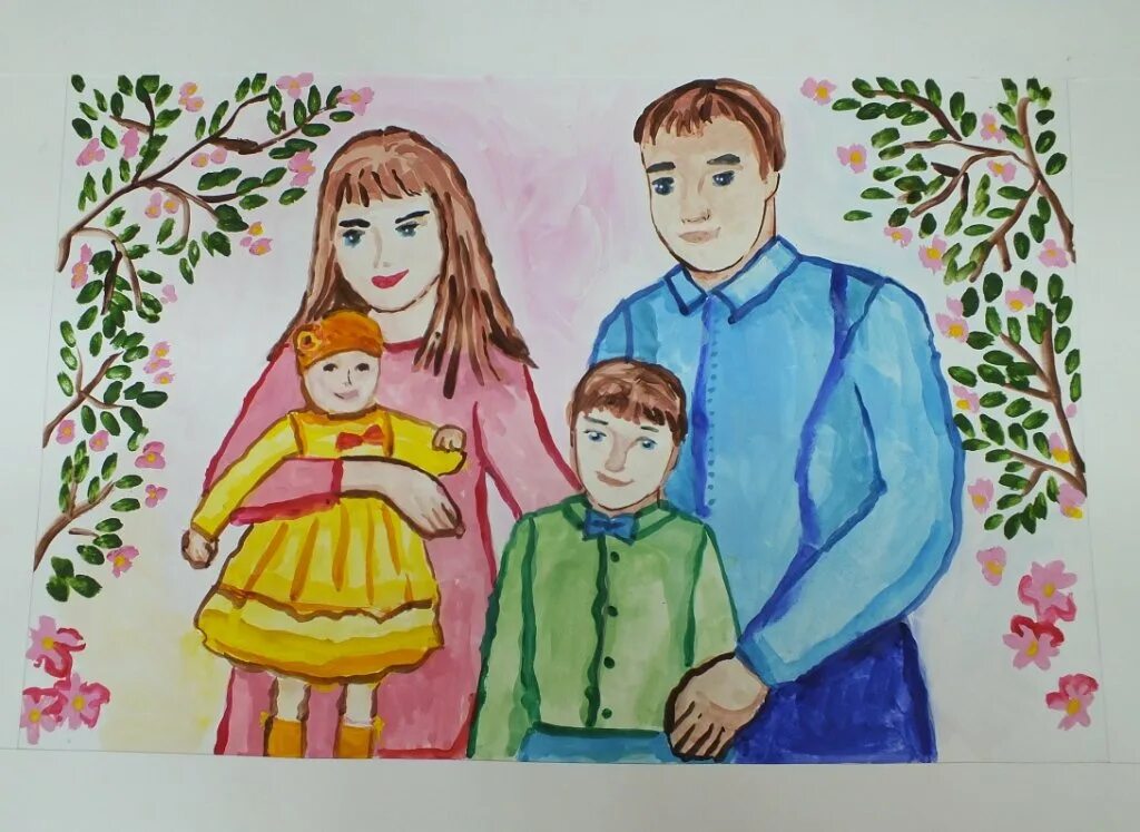 Рисунок на тему моя семья. Рисунок моя семья. Детские рисунки на тему семья. Детские рисунки семьи. Рисунок на тему моя семья.