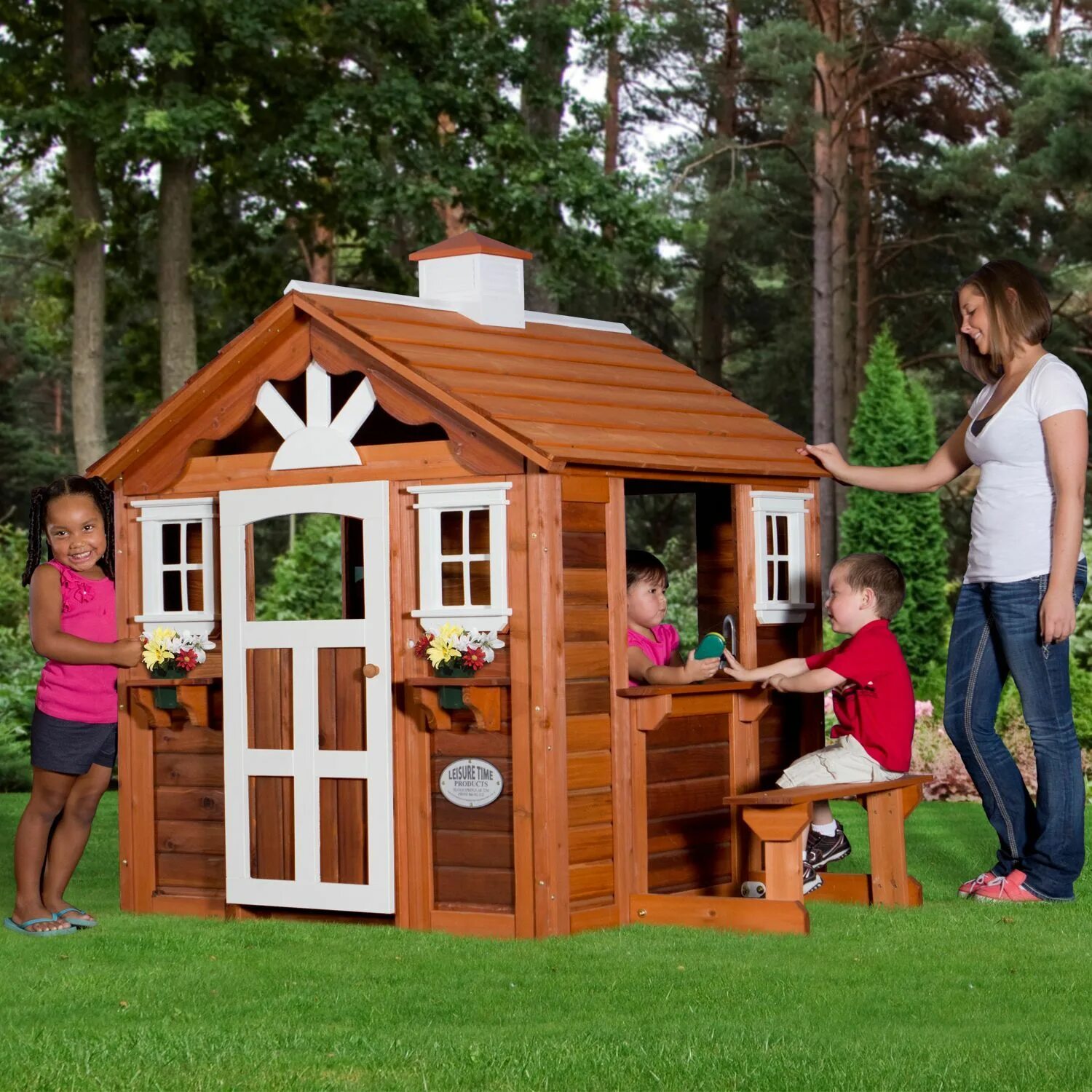 Домик для детей. Детский домик для дачи. Детские деревянные домики. Игровой домик для детей на дачу.