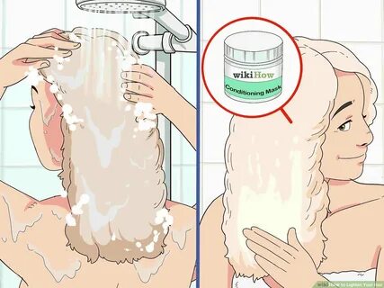 5 Ways To Lighten Your Hair Wikihow.