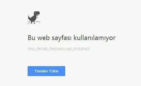 Dns probe no internet