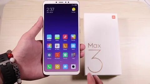 Видео mi max