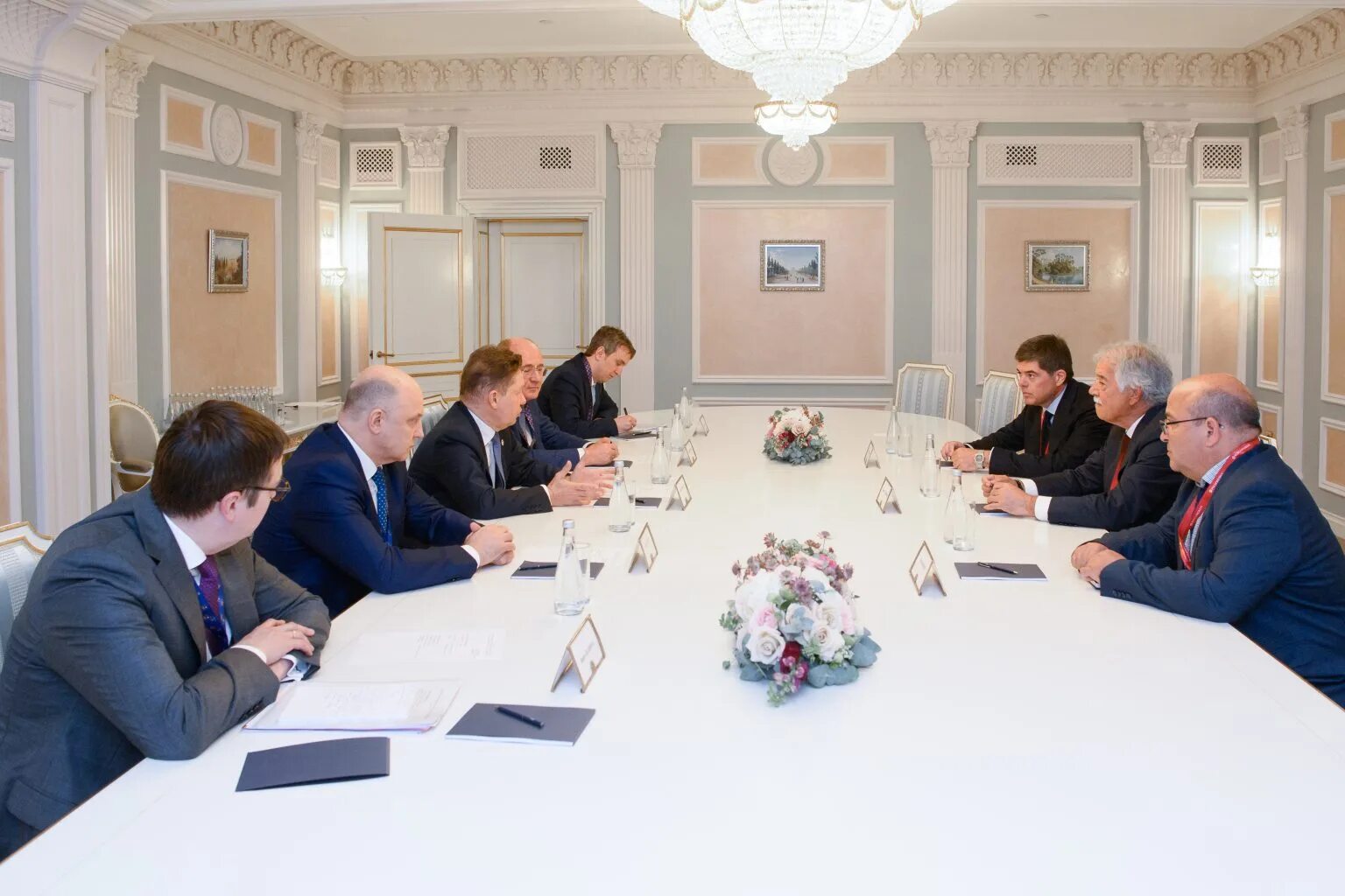 Совет директоров Газпрома 2023. Миллер ПМЭФ 2023.