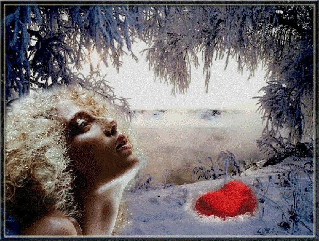 Я зимой. А без тебя в душе наступит зима. Девушка, снег кружится. А без тебя в душе наступит зима. Метель.