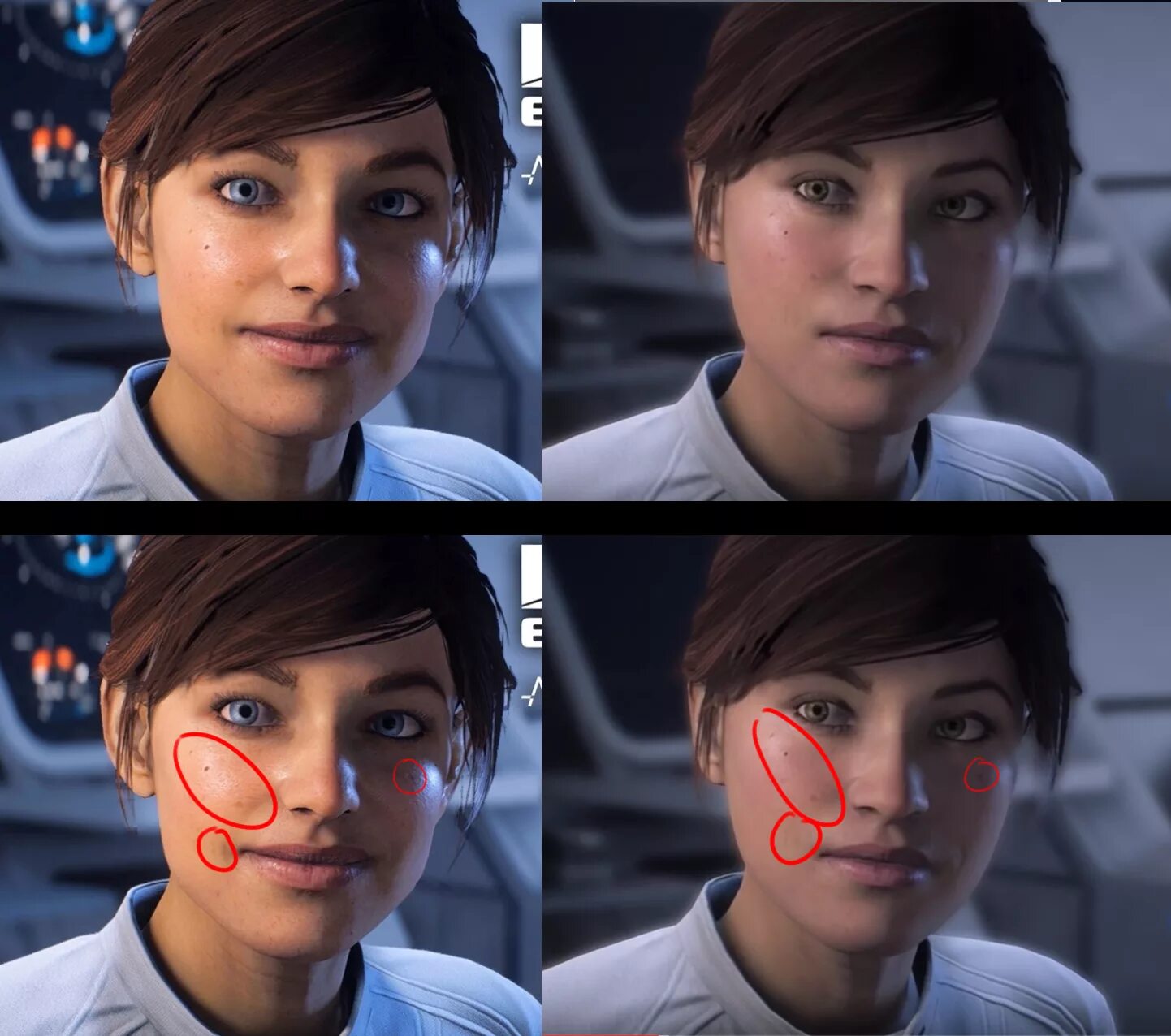 Mass effect andromeda внешность. Сара райдер до патча первого дня. масс эффект андромеда главная героиня. сара райдер mass effect до патча первого. сара райдер mass effect после патча.