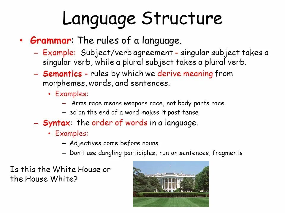 Language structure. Structure System of language. Means of communication in the past. Grammatical structure English language.