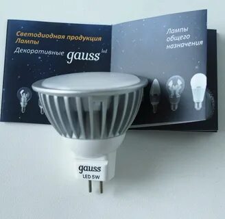 Лампа gauss 3w