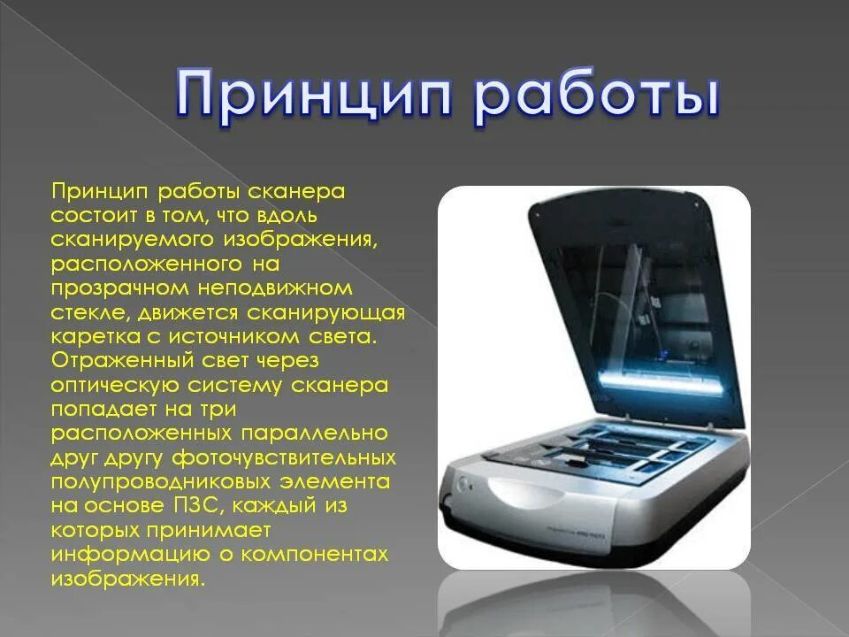 Как называется сканирование