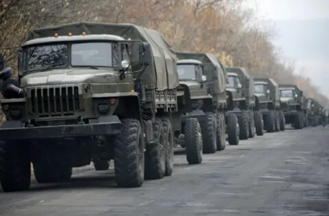 Автомобильная колонна