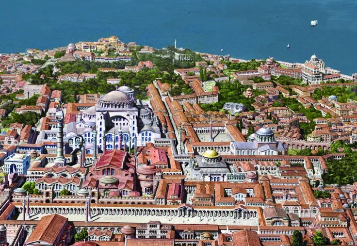 Byzantine architecture, Ancient architecture, Ancient greek city