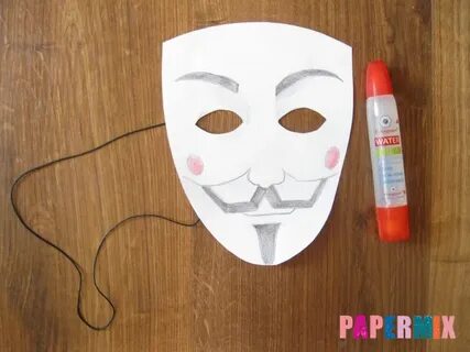 Как можно сделать маски из картона