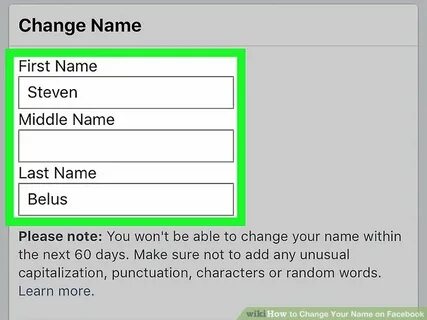 The second name