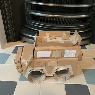 Детали из картона