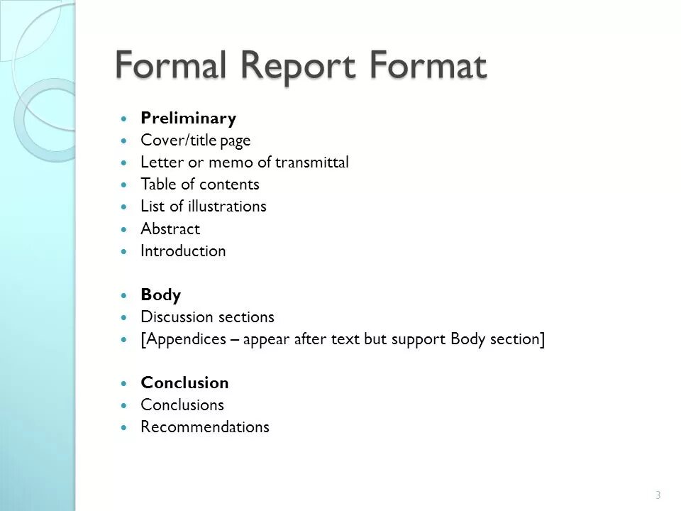 Report format. Formal Report. Title Page for Report. Writing a Report. Report list