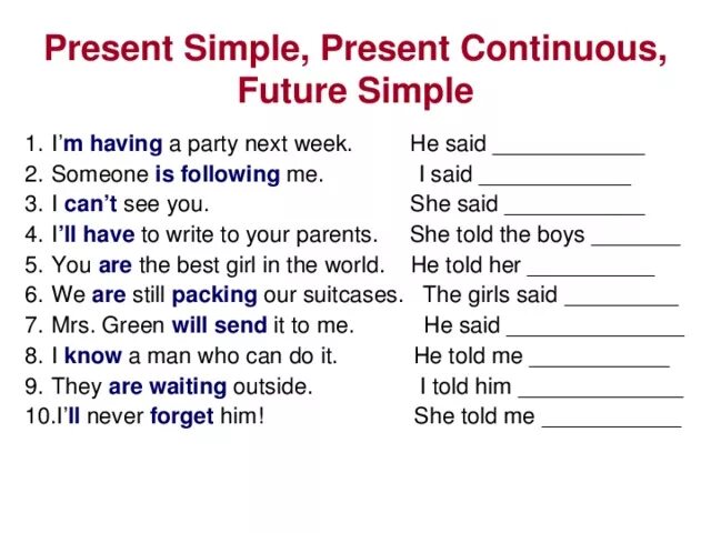 Fill in with present simple or continuous. Future simple present Continuous. Present simple present Continuous for Future. Present simple present Continuous Future simple. Future simple present Continuous упражнения.