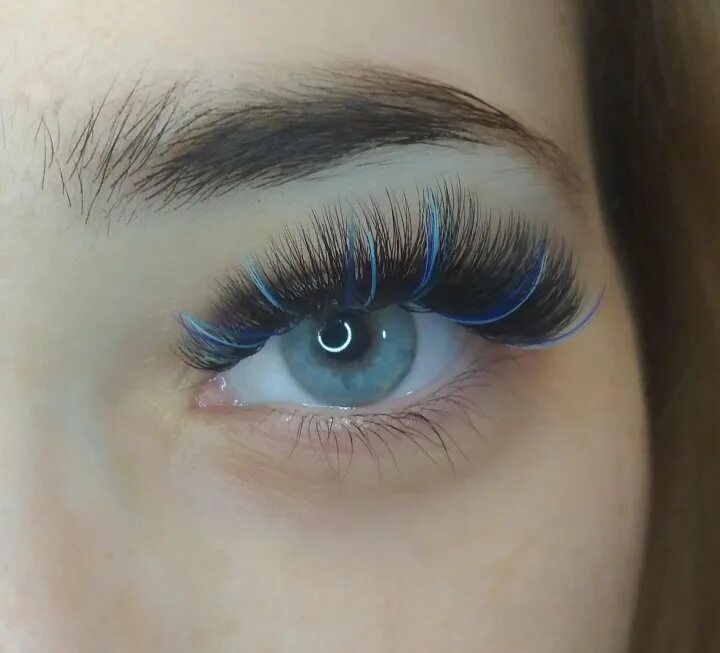 ресницы 2д эффект кайли.