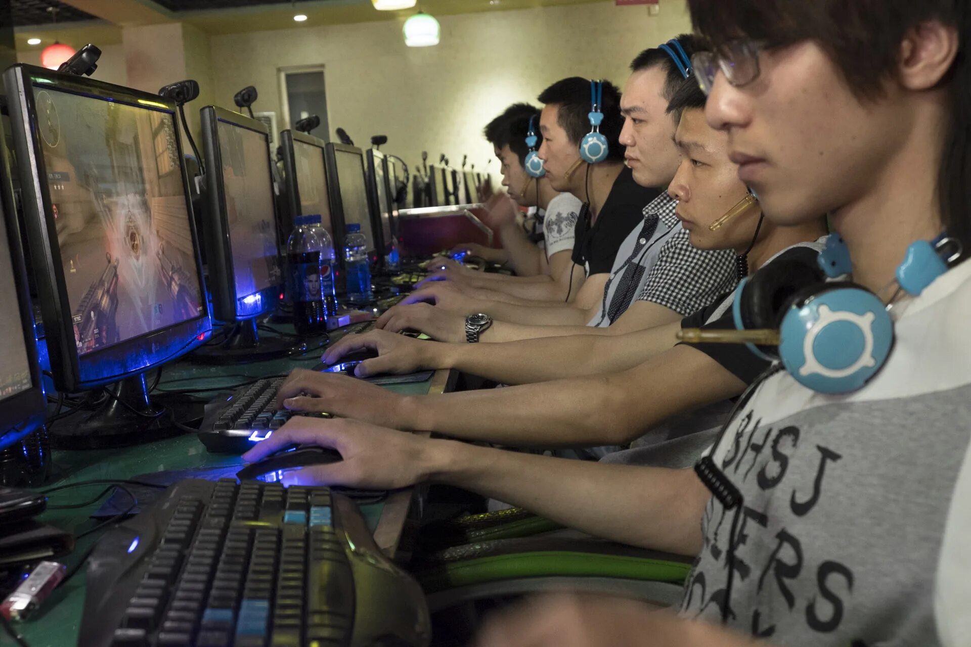 Computer games addiction