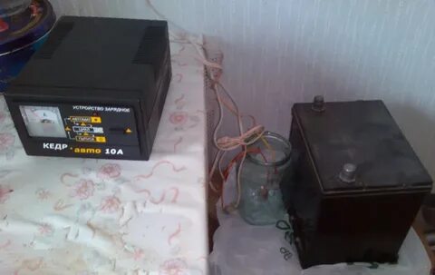 Десульфатация автоматическим зарядным устройством
