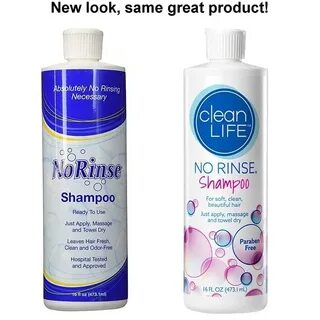 No shampoo