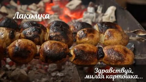 Сколько времени печется картошка в углях