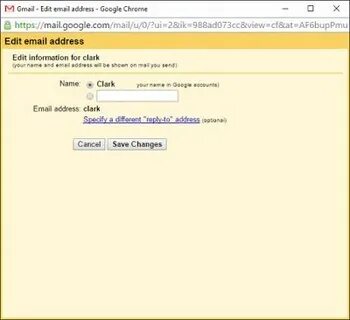 Email addresses to use