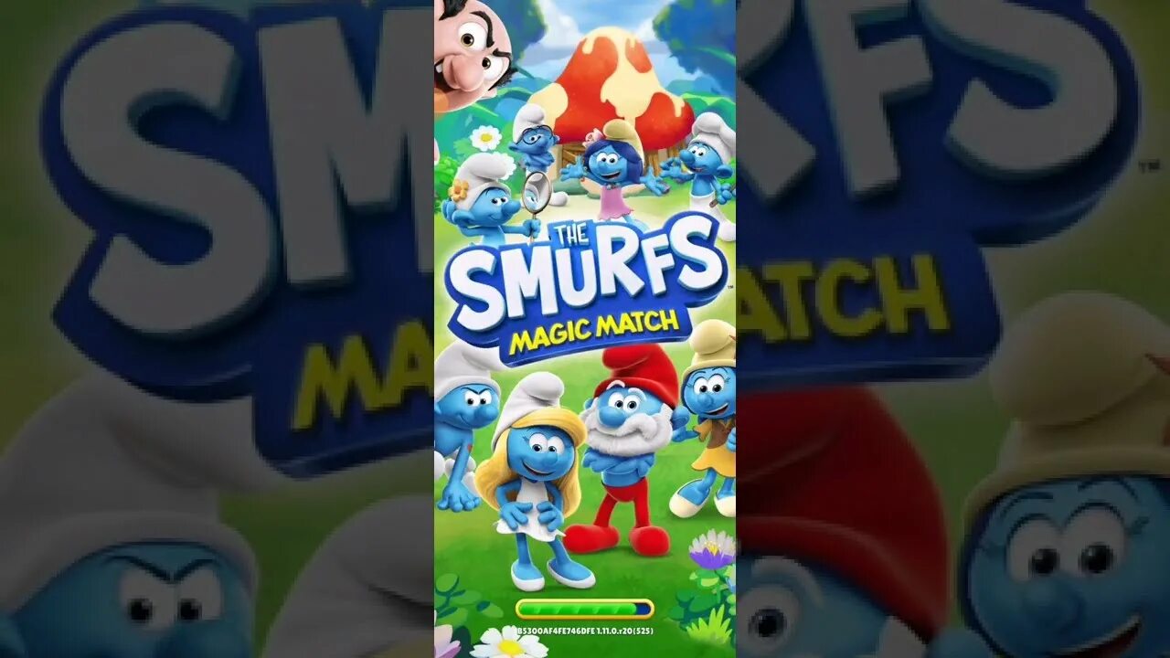Smurfs Magic Match. Smurfs Magic. Smurfs Magic Match logo.