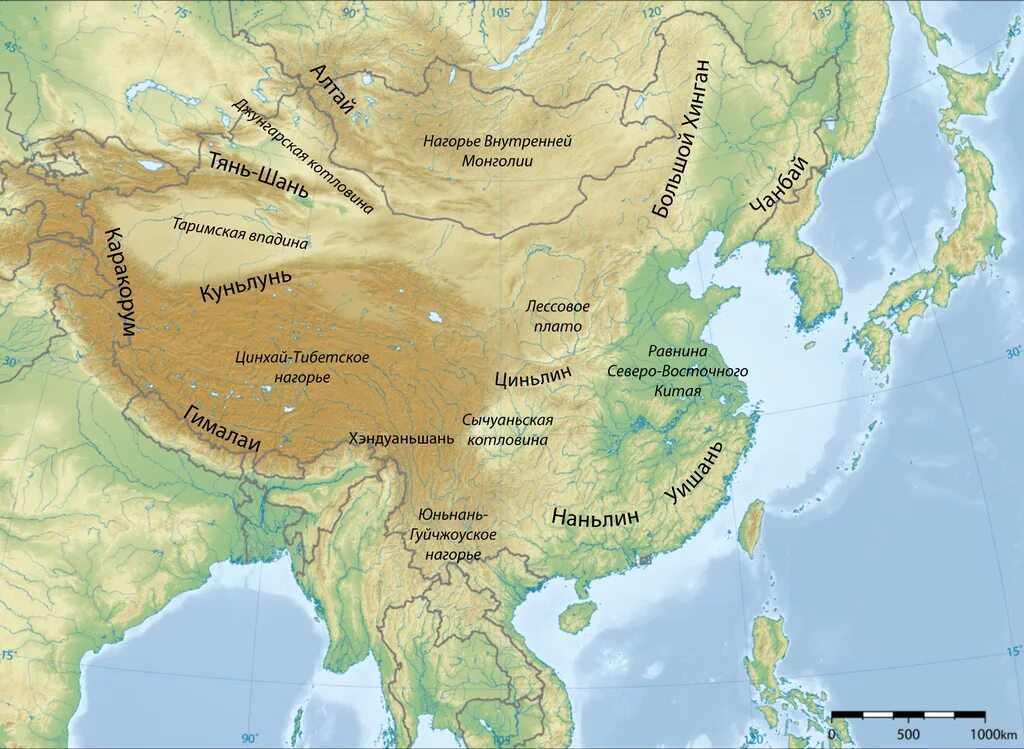 Крупнейшие горные системы евразии. Равнины на карте Великая китайская равнина. Великая китайская равн на на карте. Великая китайская низменность на карте. Великая китайская равнина на карте Китая.