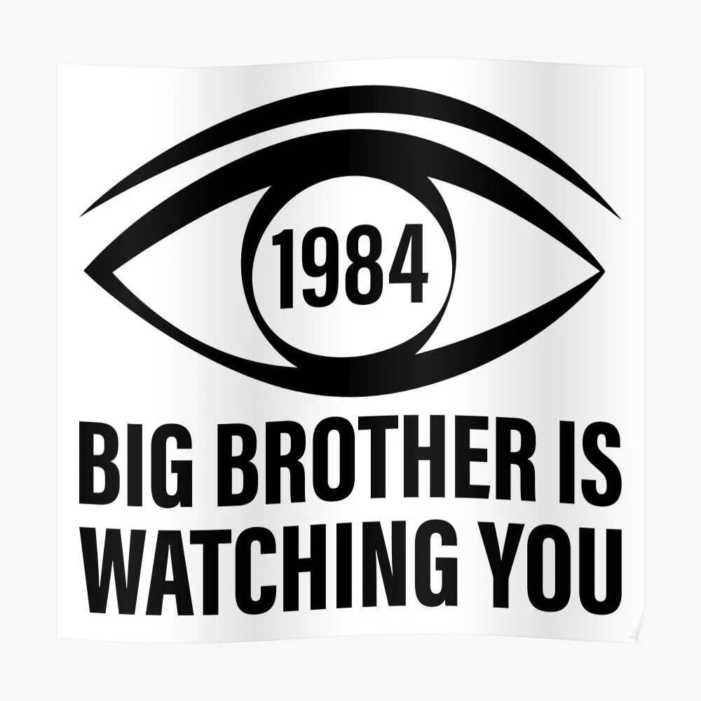 Her big brother is. Большой брат 1984. 1984 Big brother is watching you. Большой брат Оруэлл. Оруэлл 1984 плакаты.