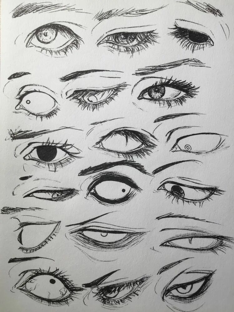 Form eyes. Глаза рисунок. Стили рисования глаз.