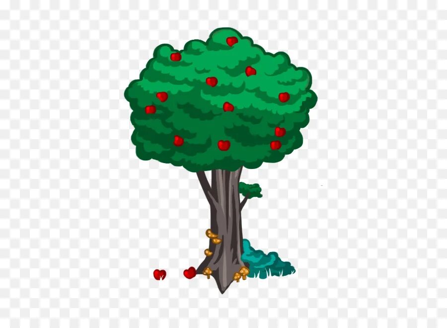 2 trees