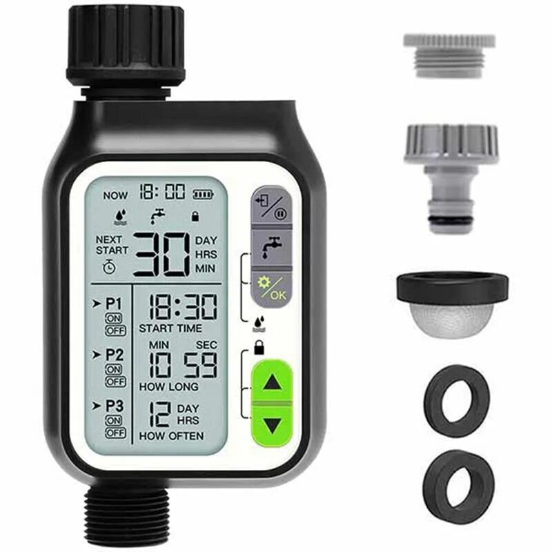 Automatic timer sc8840. Система автоматического полива rain point wifi. Таймер автополива 3/4. Система автополива дождь 3. Капельный полив дождь 3.