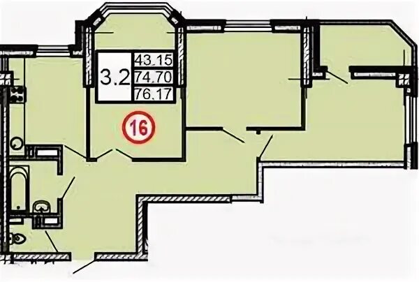 Королева 3 комнатной квартиры