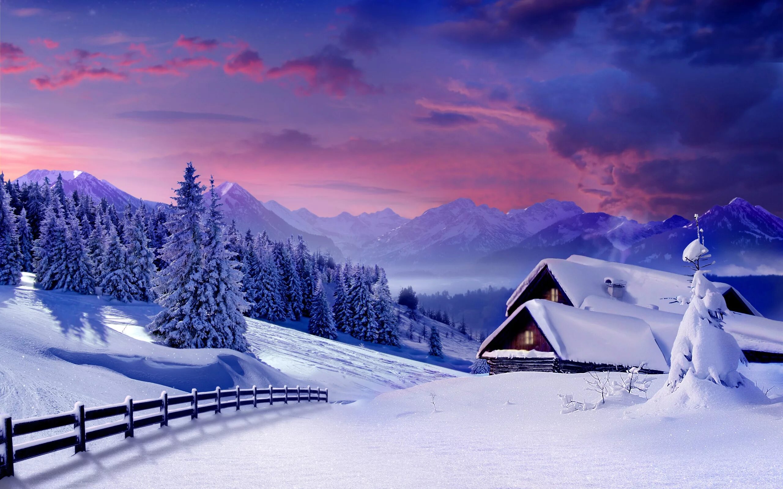 Snow is beautiful. Красивая зима. Природа зима. Снежный пейзаж. Обои зима.