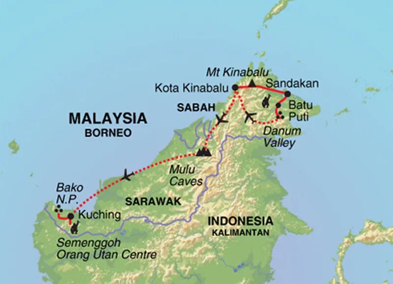 Остров Борнео Малайзия на карте. Кота-Кинабалу Малайзия на карте. Малайзия Барнео на карте. Карта малайзия на русском языке