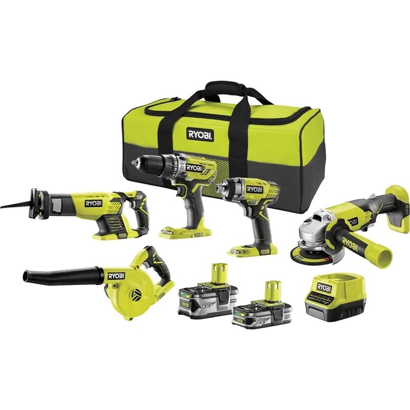 Ryobi one купить. Ryobi one+ линейка. Набор аккумуляторного инструмента Риоби. Линейка аккумуляторного инструмента Ryobi 18v. Электроинструмент Ryobi Combo.