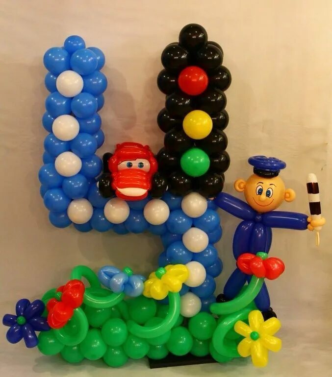 3 из воздушных шаров. Фигуры из воздушных шаров. Цифры из шаров. Композиции из воздушных шаров для мальчика. Композиция из шаров на день рождения.
