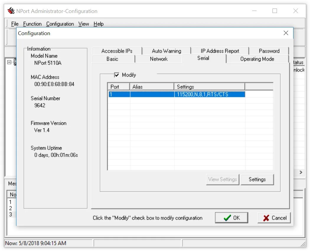 NPORT 5110. NPORT Administrator. NPORT Windows Driver Manager. NPORT 5110 программа. Modify configurations